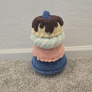 Crochet Donut Stacking Ring